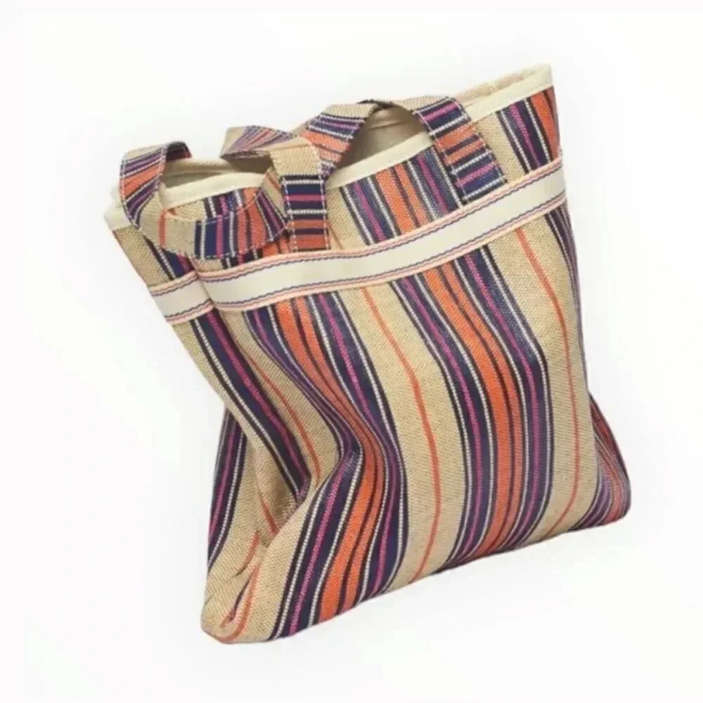 ZARA Kids | Orange | STRIPED FABRIC SHOPPER